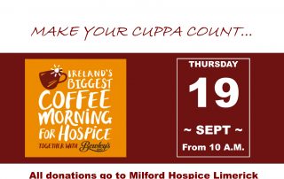 Coffee morning for hospice